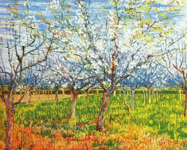 Vincent Van Gogh Orchard in Blossom Germany oil painting art